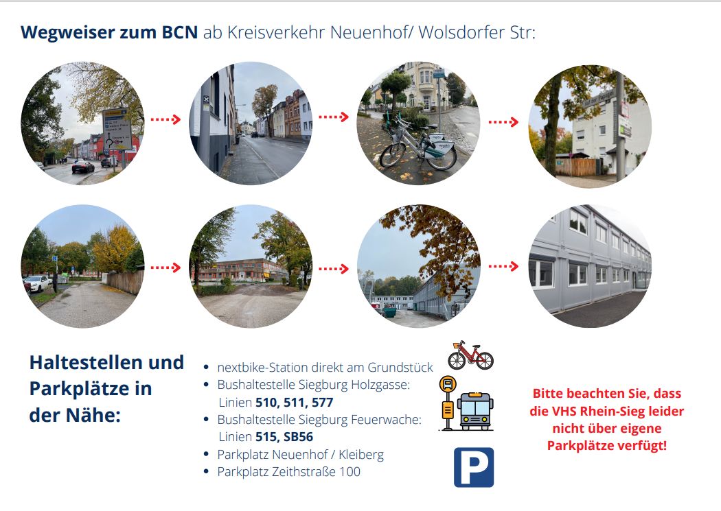 Wegbeschreibung BildungsCampus Neuenhof_abBahnhof_S2