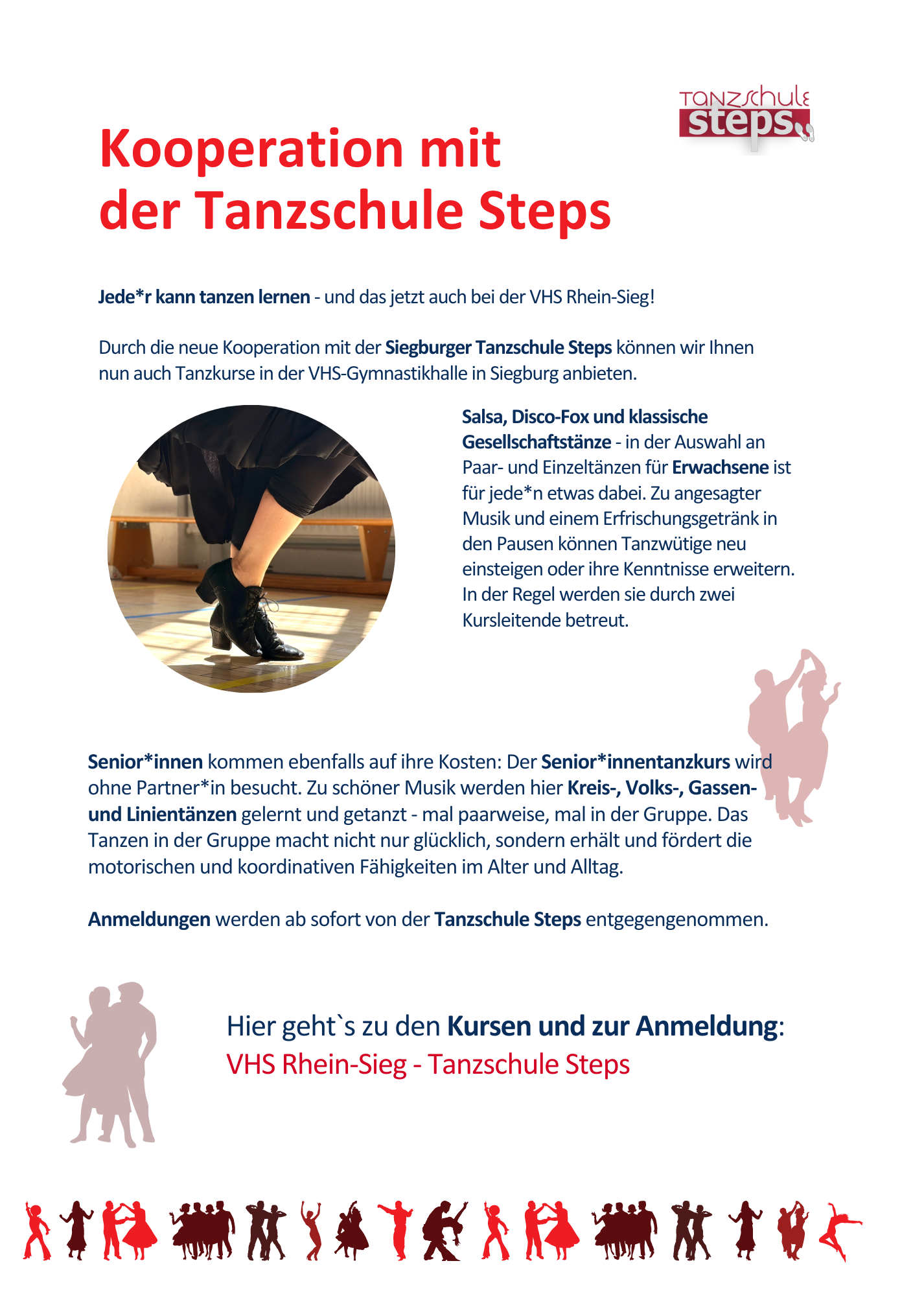 Kooperation Tanzschule Steps