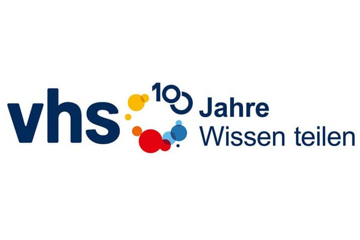 Logo zum vhs-Jubiläum
