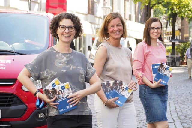 Alexandra Haas, Michaela Haubold und Marzena Apitz