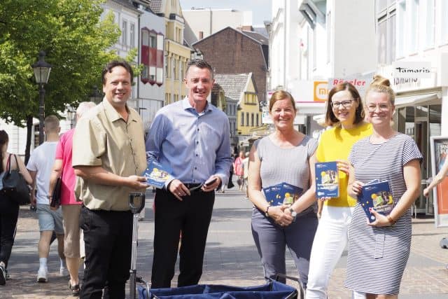 Holger Hansen, Oliver Schmidt, Michaela Klein, Marzena Apitz und Ina Köpf