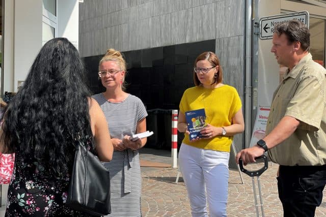 Ina Köpf, Marzena Apitz und Holger Hansen