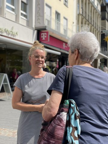 Ina Köpf im Gespräch
