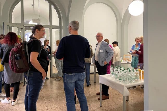 Kaffeepause in der Rotonde