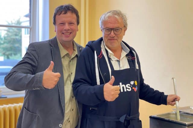 Holger Hansen und Peter Selbach