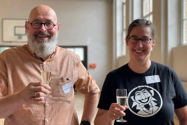 Filip Dedeurwaerder-Haas und Anke Wüst