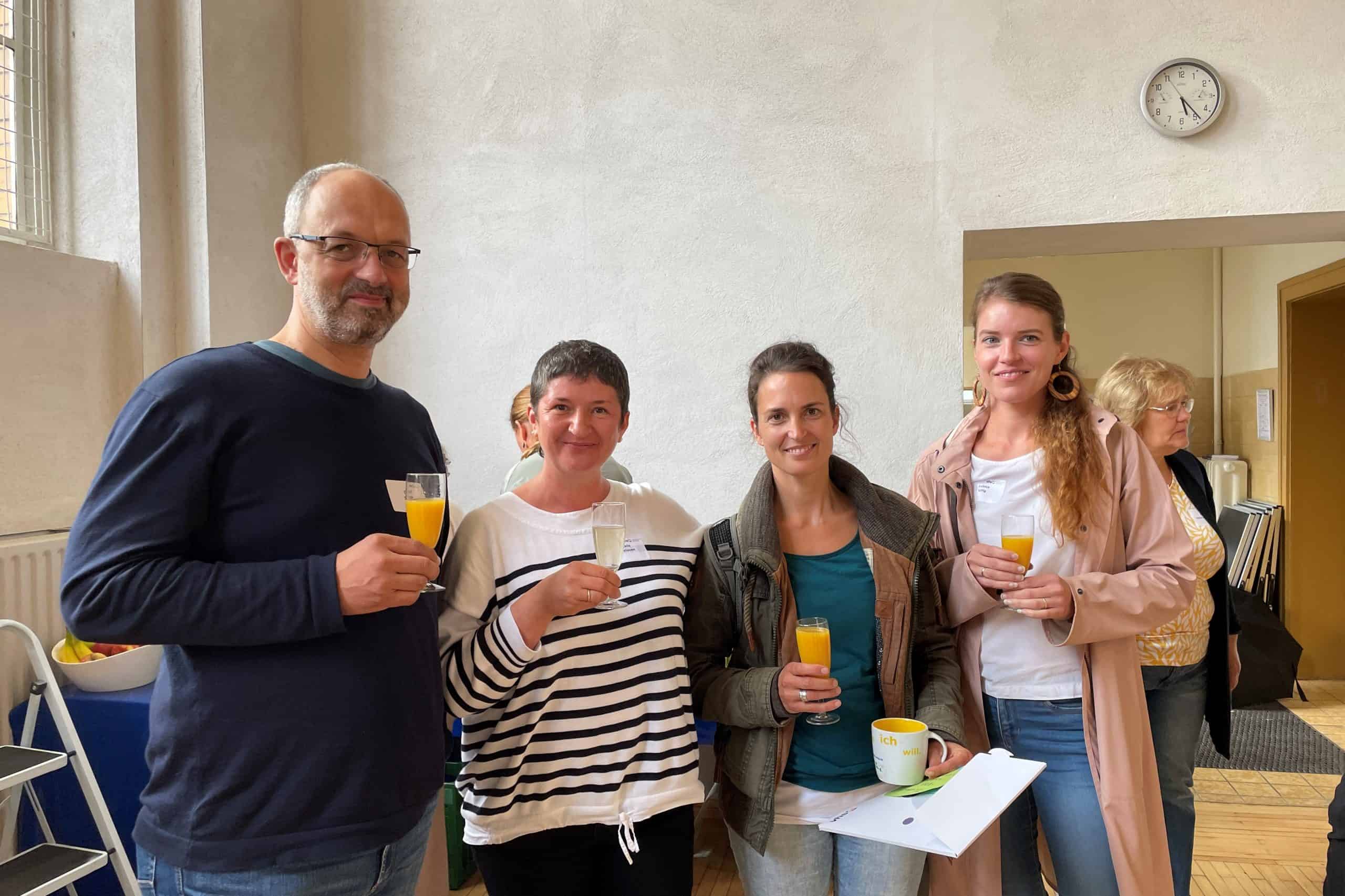 Olaf Stein, Natalie Ticheloven, Livia Schulte-Eickhoff und Lubica Ulfig