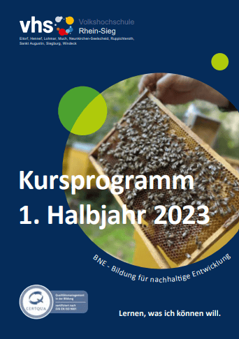 Titel Programmheft 1 2023 - Bienenwaben