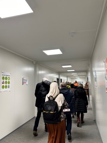 Rundgang durch die Mobilraumanlage