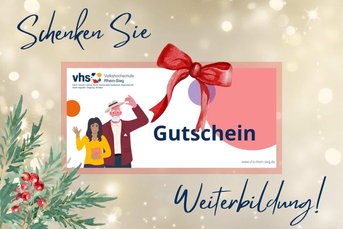 Ansicht vhs-Gutschein