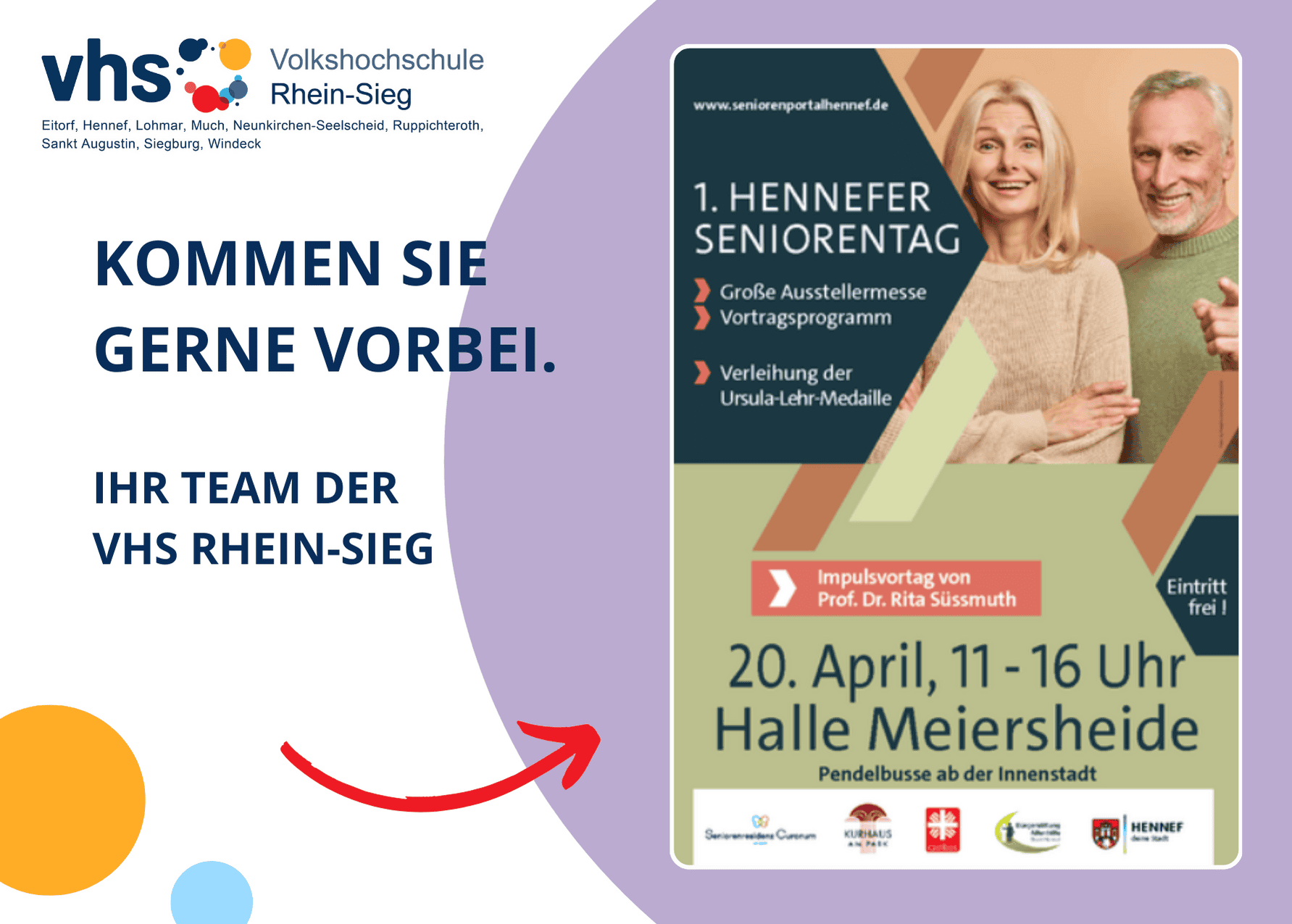 Seniorentag Hennef Ankündigung Teilnahme Seniorentag Hennef