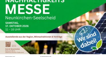 Nachhaltigkeitsmesse Homepage Aussteller Werbeplakat Nachhaltigkeitsmesse Neunkirchen-Seelscheid