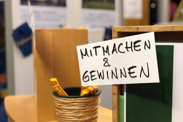 vhs-Gewinnspiel Gewinnspiel-Hinweis